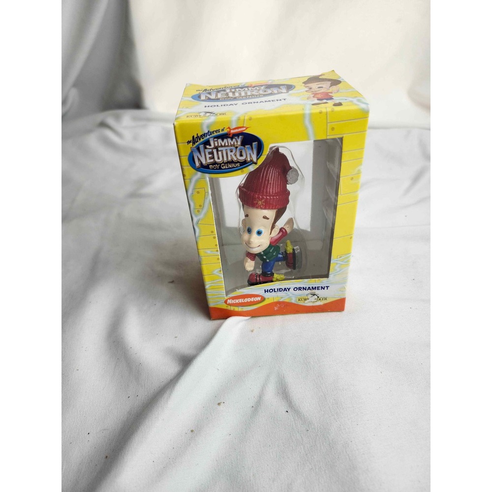 Jimmy Neutron Boy Genius Holiday Ornament Kurt S Adler Nickelodeon 2003 ZTR1005